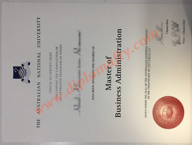 the australian national university diploma