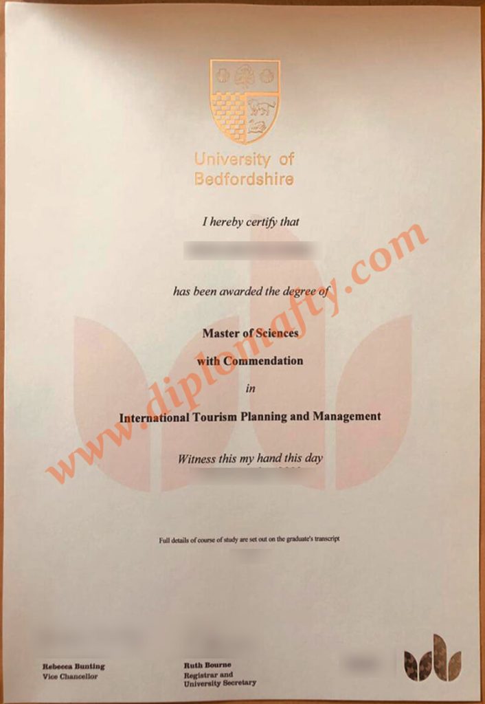 原版贝德福特大学高仿文凭