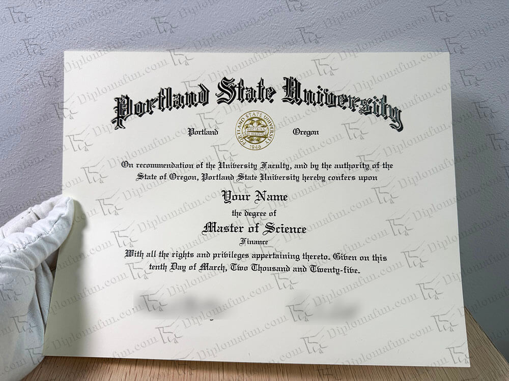 波特兰州立大学假文凭成绩在线购买 波兰特州立大学毕业证购买