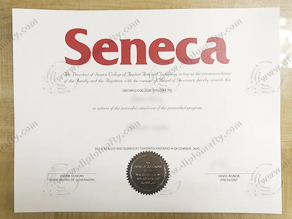 Seneca College of Applied Arts and Technology Diploma