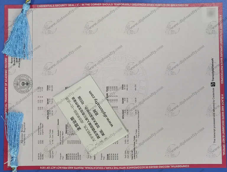 定制俄亥俄州立大学成绩单