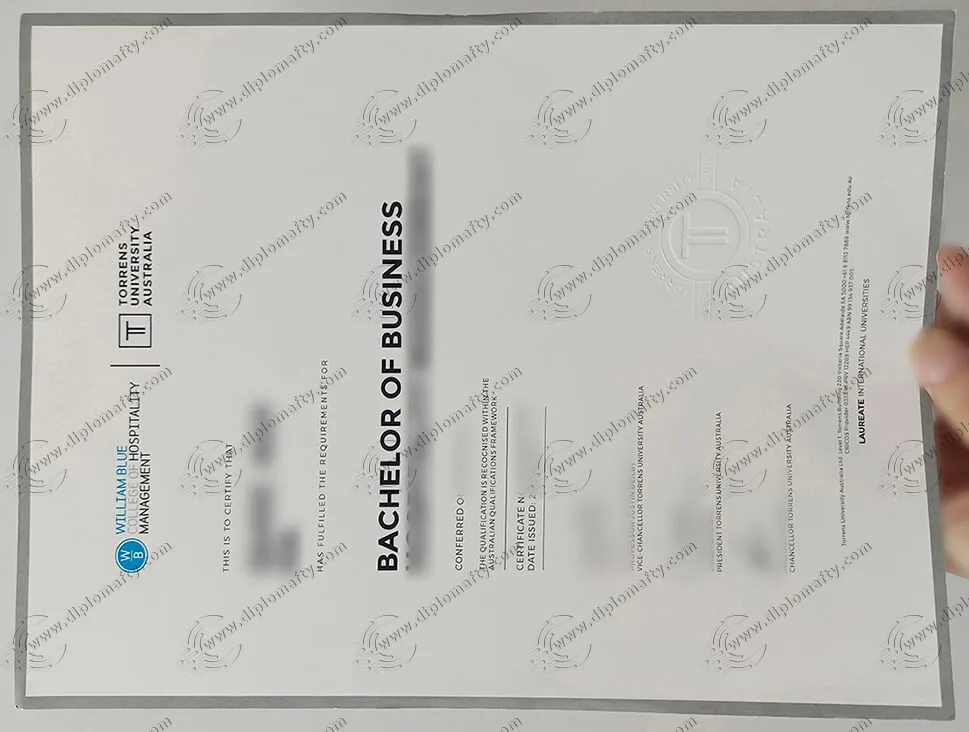 定做澳大利亚托伦斯大学文凭
