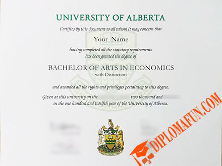 阿尔伯塔大学文凭
