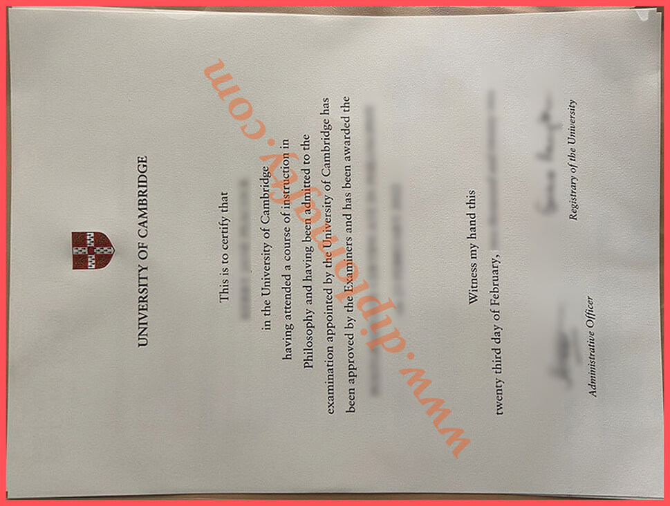 办理剑桥大学文凭