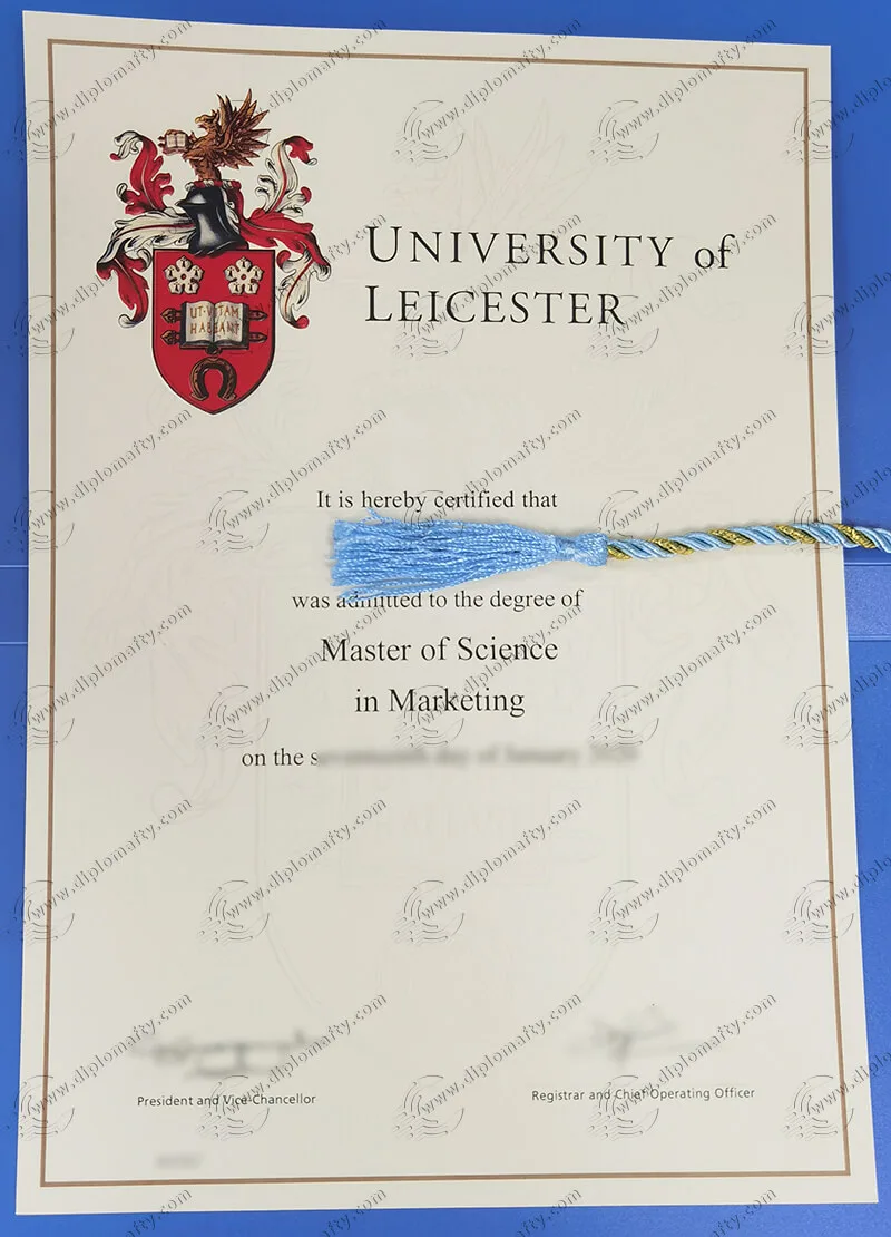 定制莱斯特大学文凭
