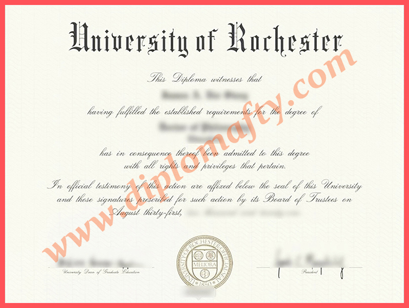 办理罗彻斯特大学Rochester文凭