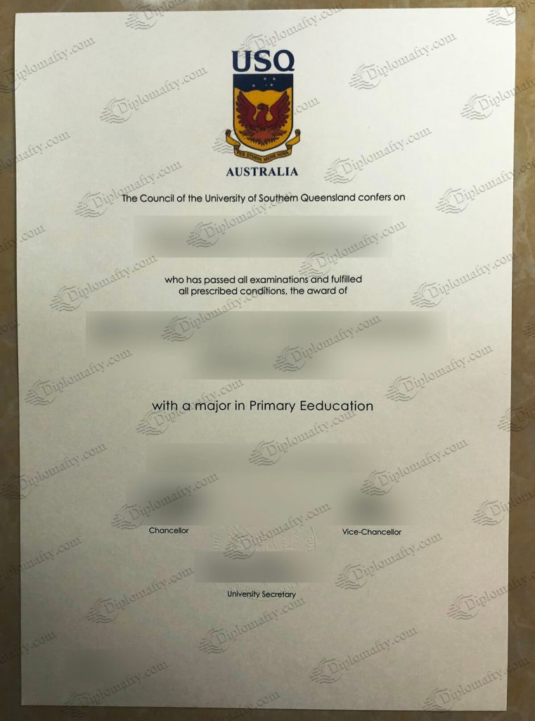 办理南昆士兰大学文凭
