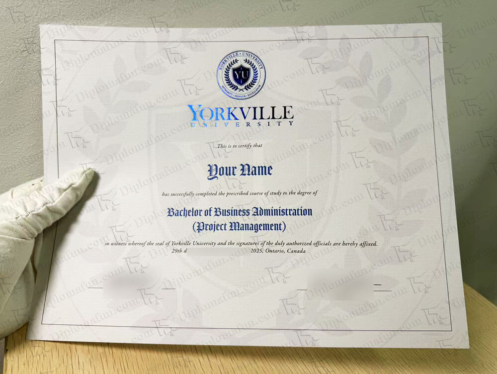 购买约克维尔大学文凭 约克维尔大学毕业证购买