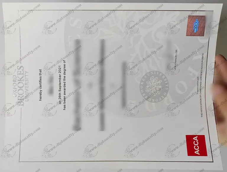办理牛津布鲁克斯大学文凭