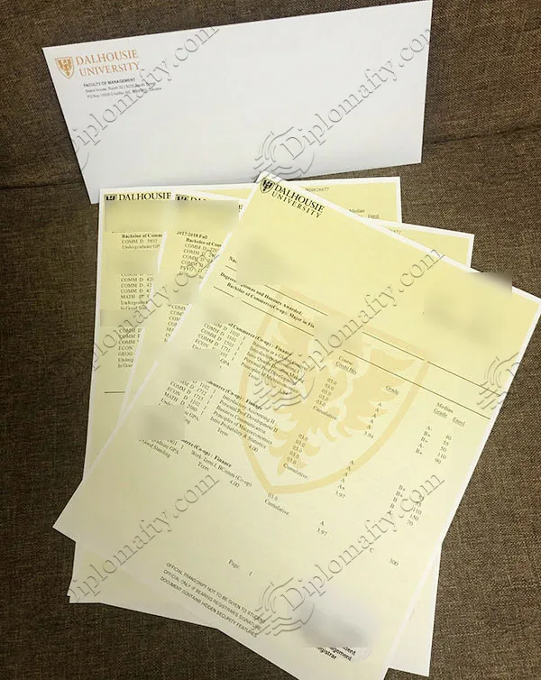 Dalhousie University Transcript