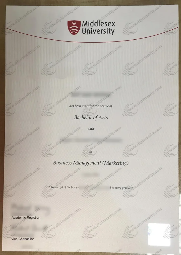Middlesex-University-diploma