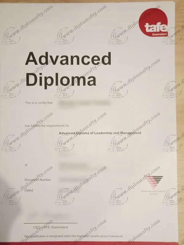 TAFE Queensland diploma