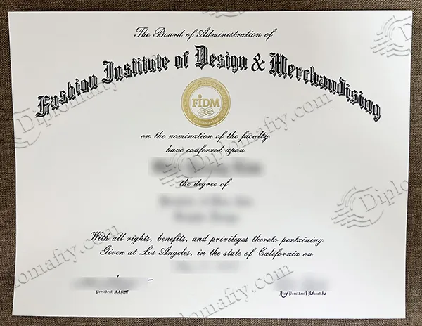 Fashion Institute of Design & Merchandising Degree