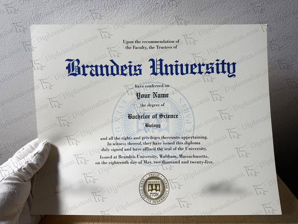 定制美国布兰迪斯大学毕业证 购买布兰戴斯大学毕业证
