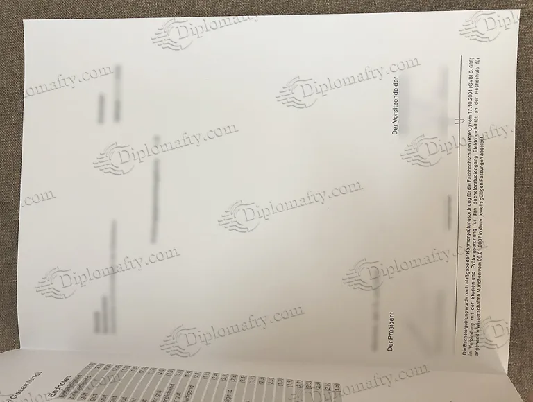 慕尼黑应用科学大学成绩单办理