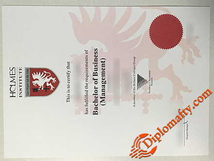Holmes Institute Diploma