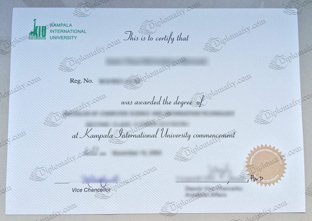 办理坎帕拉国际大学毕业证