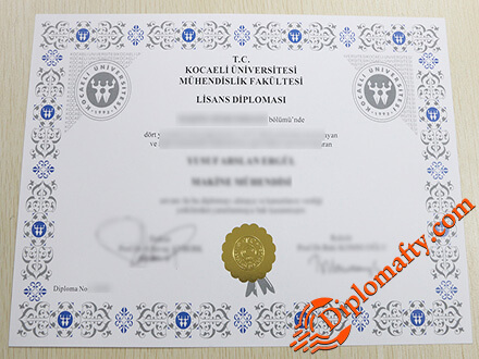 科贾埃利大学毕业证