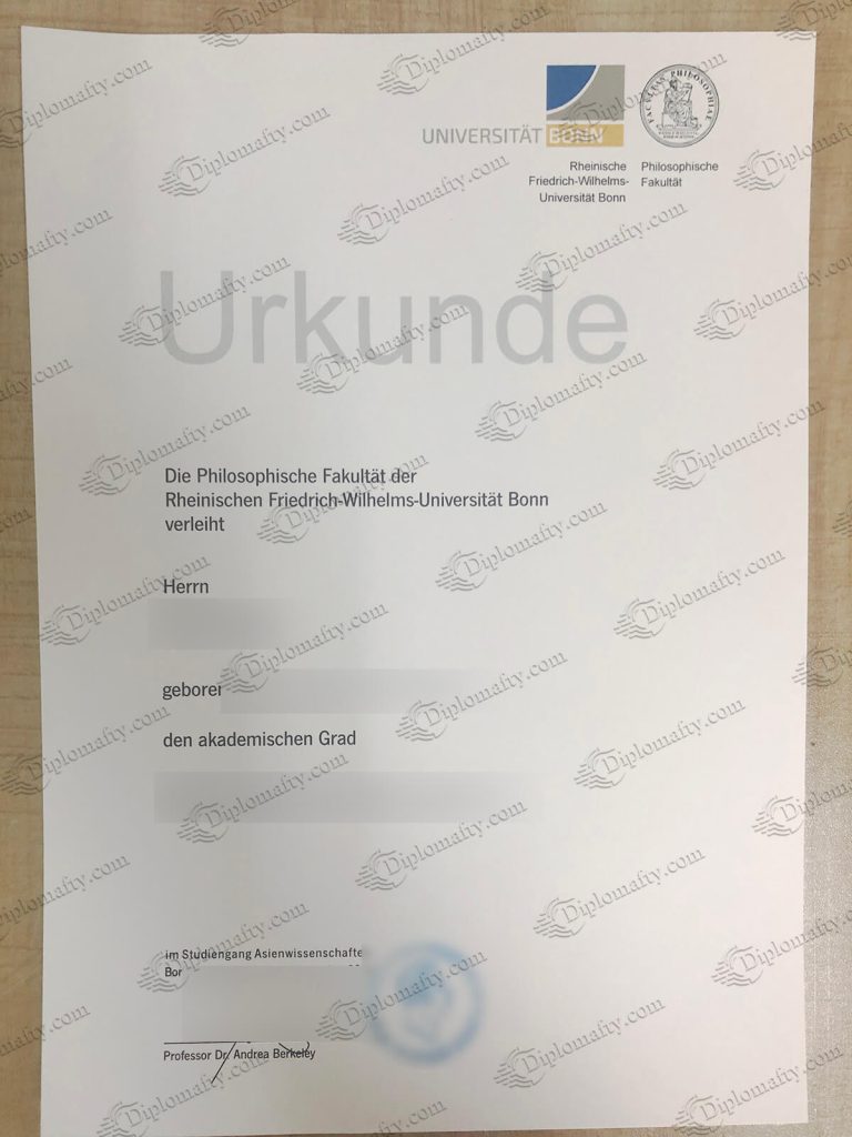 办理波恩大学文凭