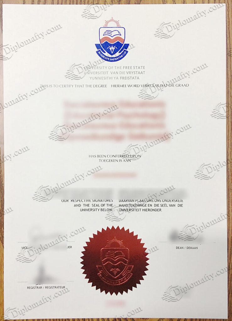 办理自由州大学毕业证