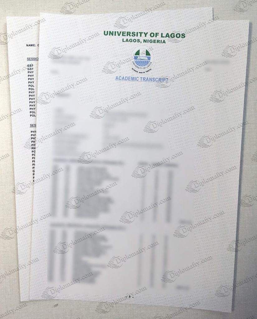 办理拉各斯大学成绩单