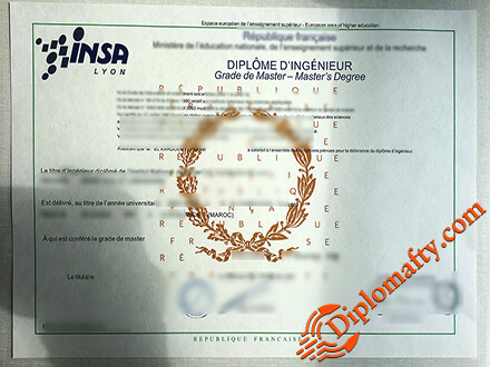 购买INSA Lyon毕业证