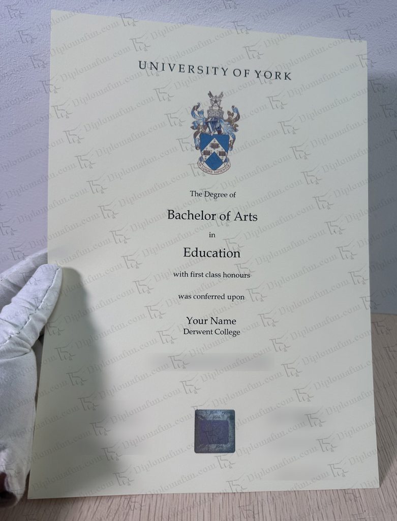 购买约克大学毕业证 英国约克大学毕业证