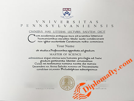 UPenn Graduation Certificate