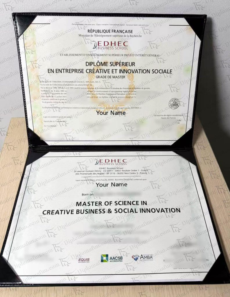 复刻EDHEC文凭 购买EDHEC毕业证