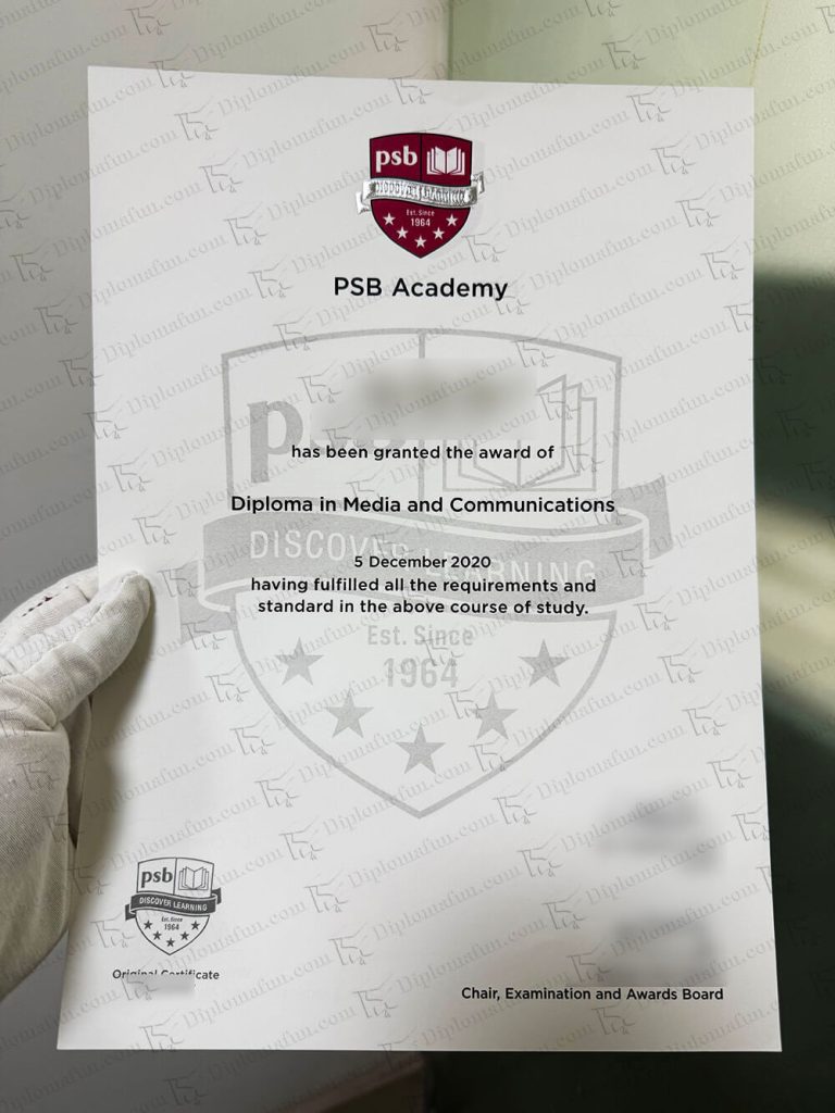 复刻PSB学院文凭 购买PSB学院毕业证