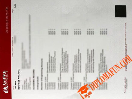 格里菲斯官方成绩单