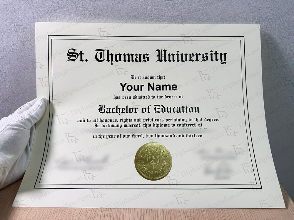 购买St. Thomas文凭 圣托马斯大学毕业证购买