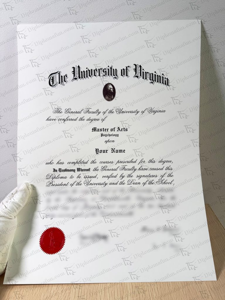 Virginia Diploma 弗吉尼亚大学毕业证购买
