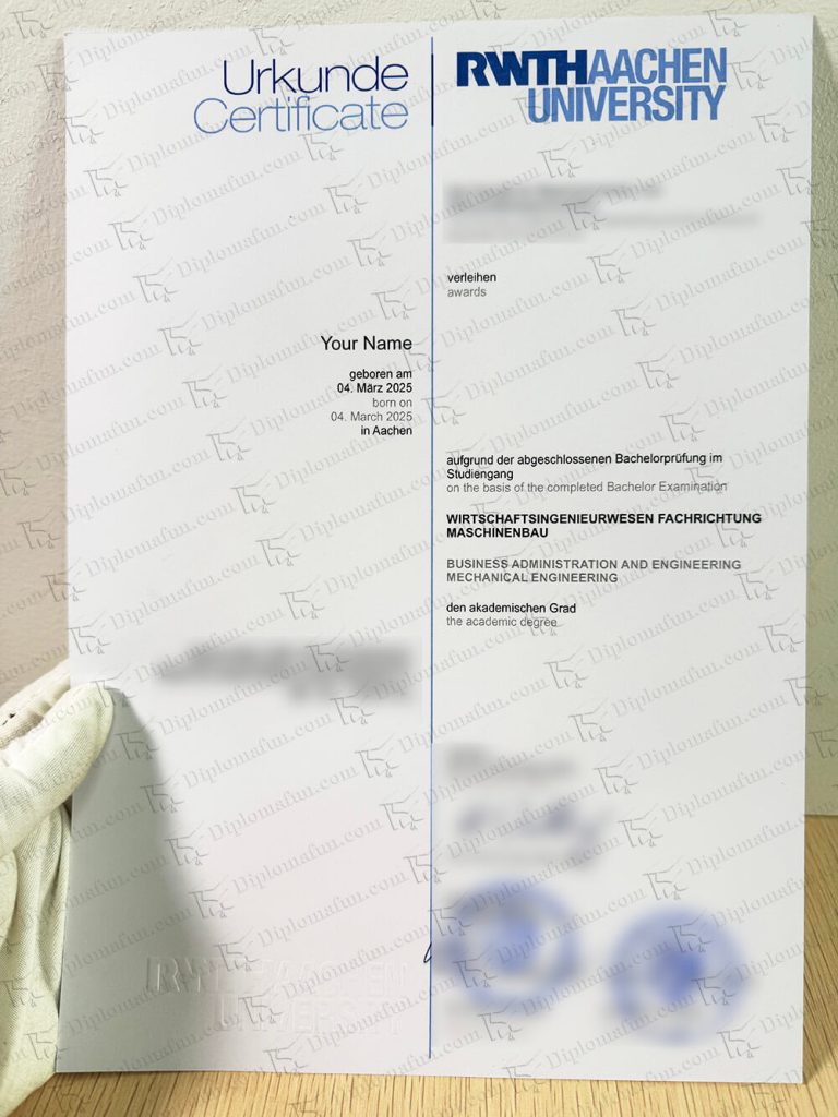 办理亚琛工业大学毕业证 购买亚琛工业大学毕业证